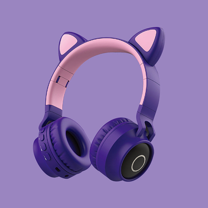 Cute Cat Ear Wireless Headphones