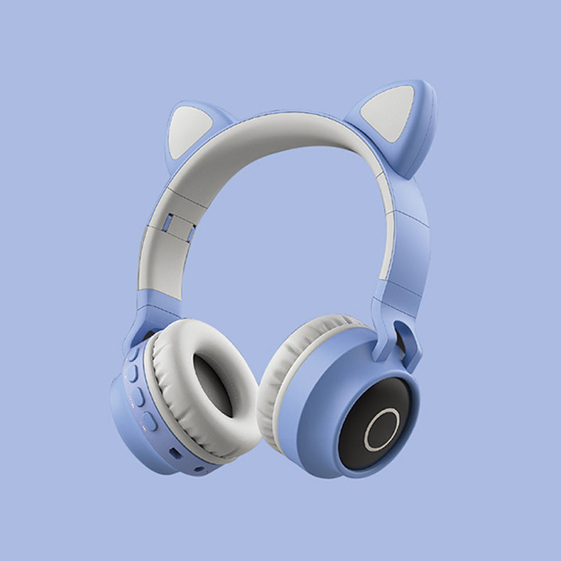 Cute Cat Ear Wireless Headphones