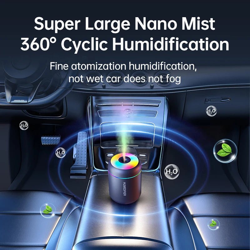Colorful USB Car Humidifier