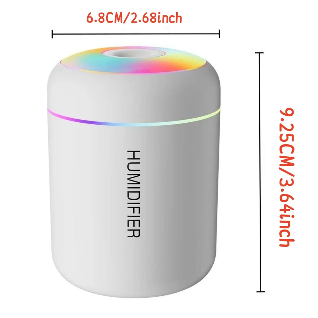 Colorful USB Car Humidifier