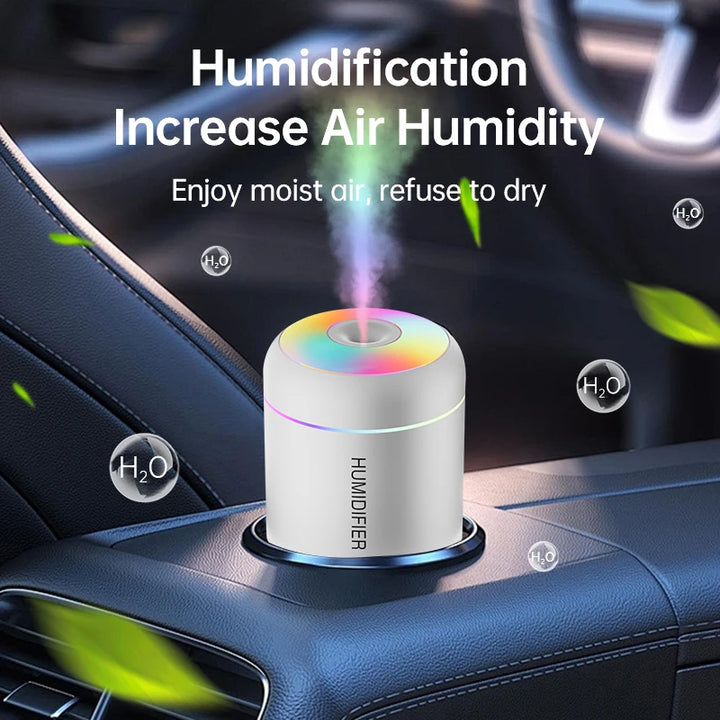 Colorful USB Car Humidifier